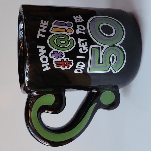 2001 Laid Back Coffee Mug How The #*@!! Did I Get To Be 50? - Picture 12 of 12